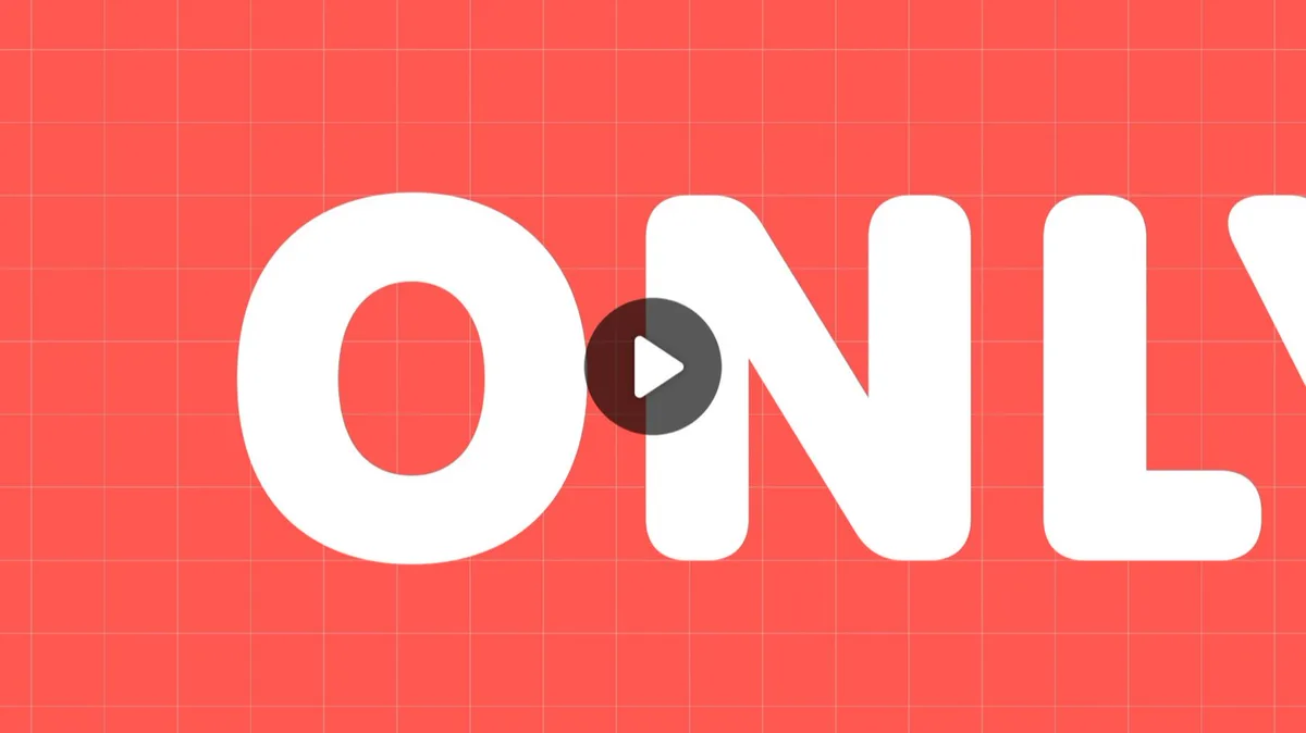 Opening frame of the OnlyDomains brand film